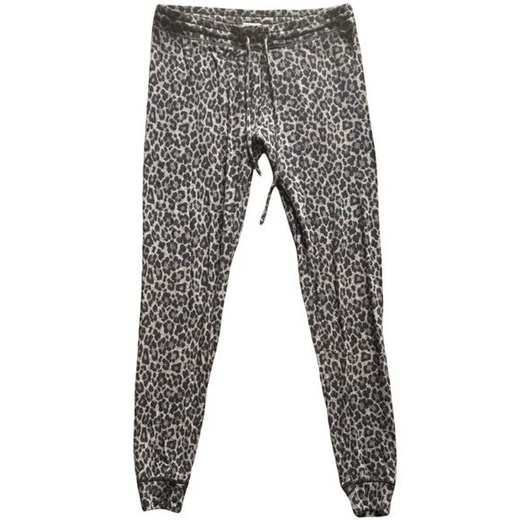 American Eagle Leopard Print Joggers “Ahh-Mazingly Soft” – Size L - Picture 1 of 3